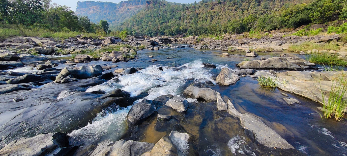 Denwa River Landscape